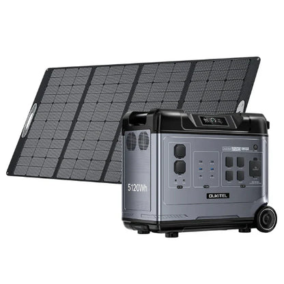OUKITEL P5000 Tragbare Powerstation | 5120 Wh | 2200 W | 1000 W Solareingang